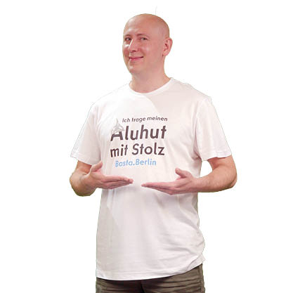 BASTA T-Shirt Aluhut