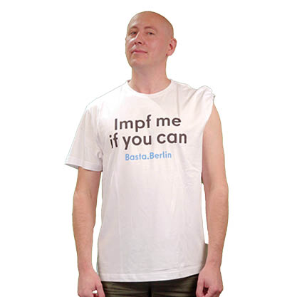 BASTA T-Shirt "Impf me"