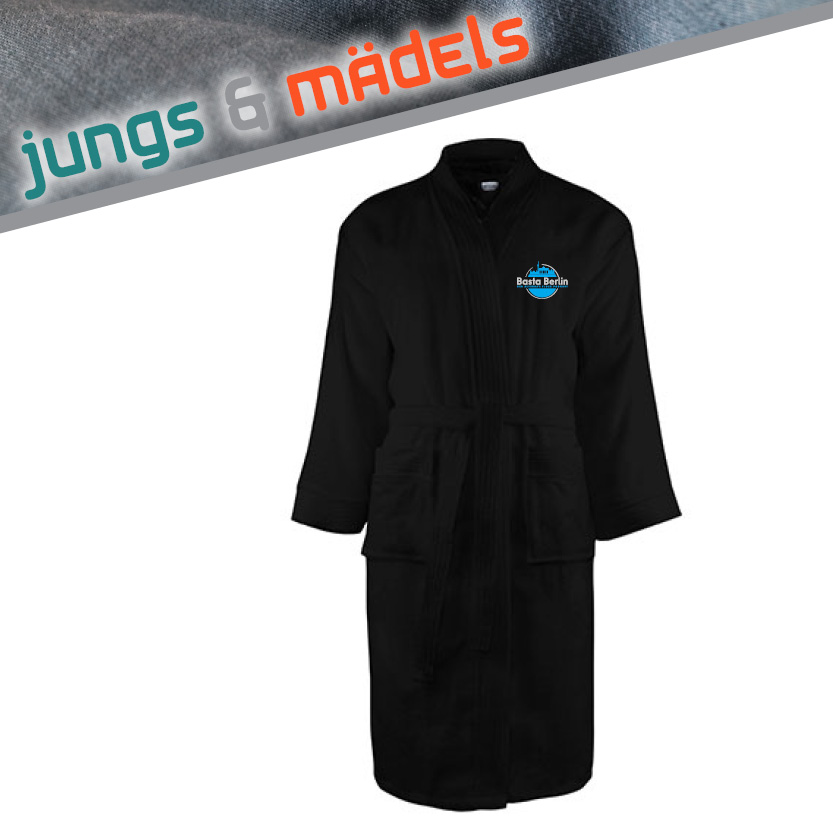 BASTA Bademantel ohne Kapuze – Bild 3