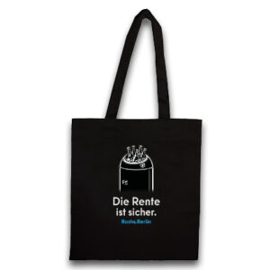 Baumwolltasche "Rente"