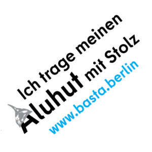 KFZ-Aufkleber "Aluhut"