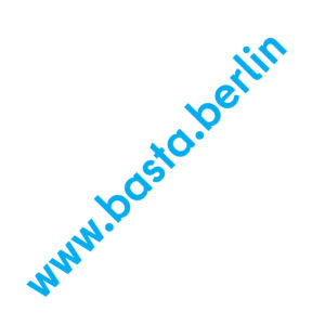 KFZ-Aufkleber "www.basta.berlin"