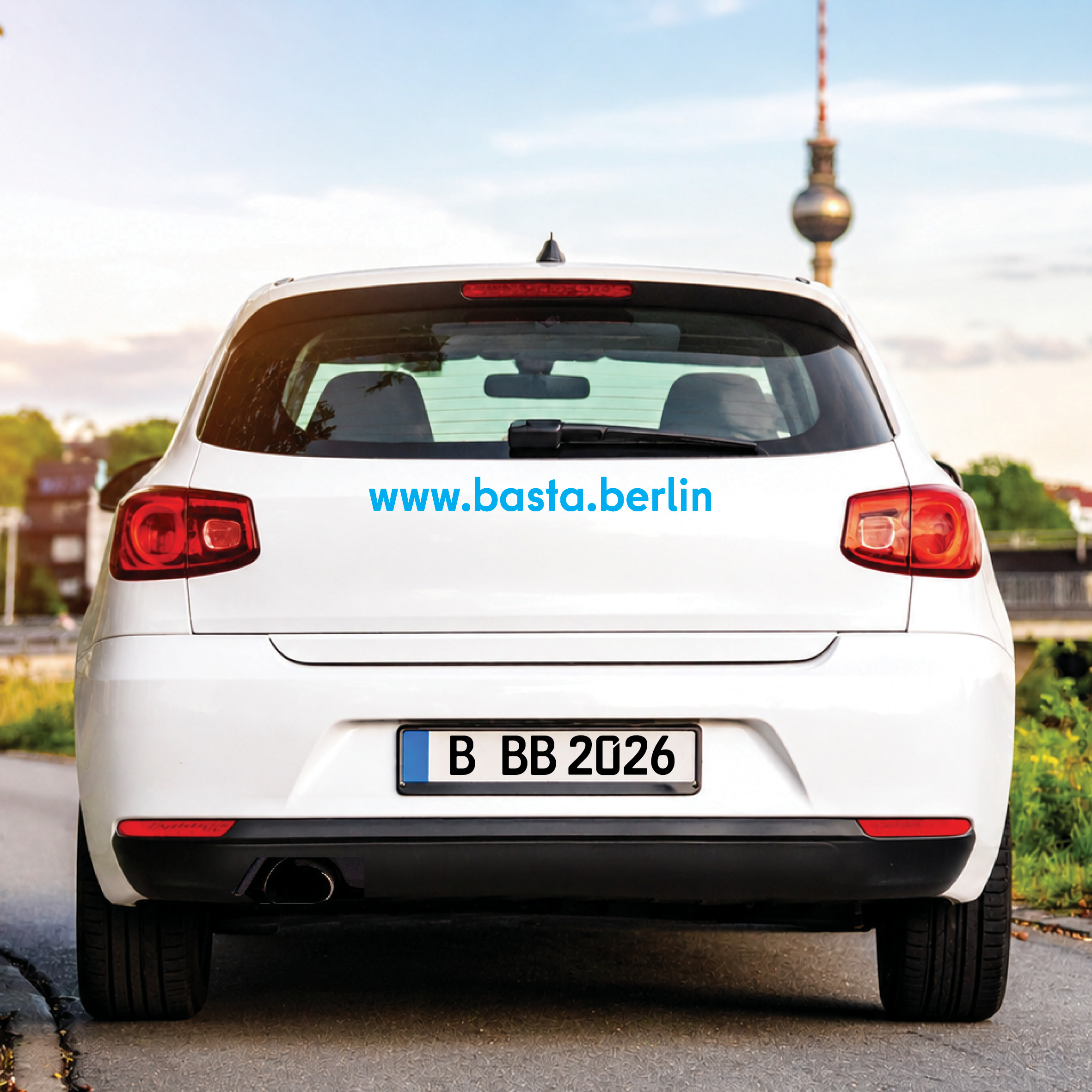 KFZ-Aufkleber "www.basta.berlin" – Bild 5